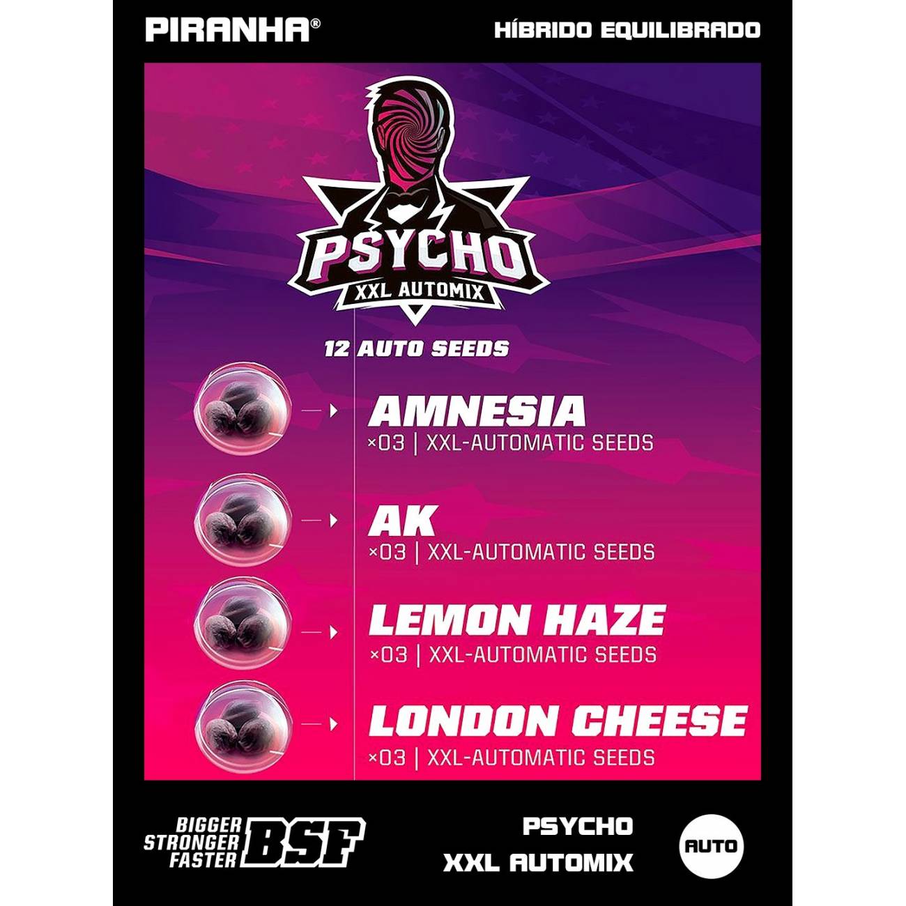 Psycho XXL Automix (12u)