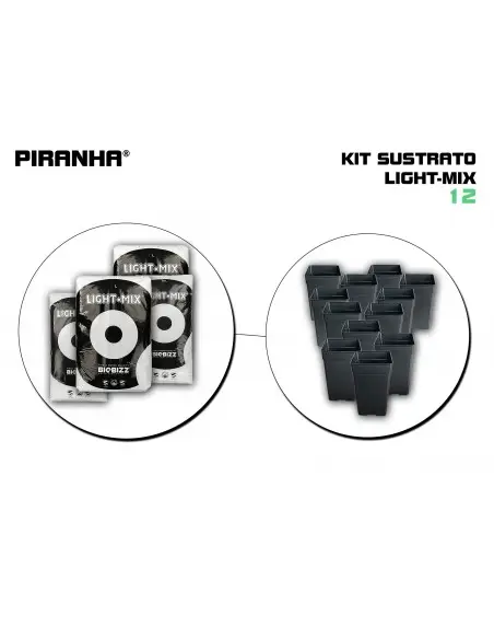 Kit Maceta Sustrato 12...
