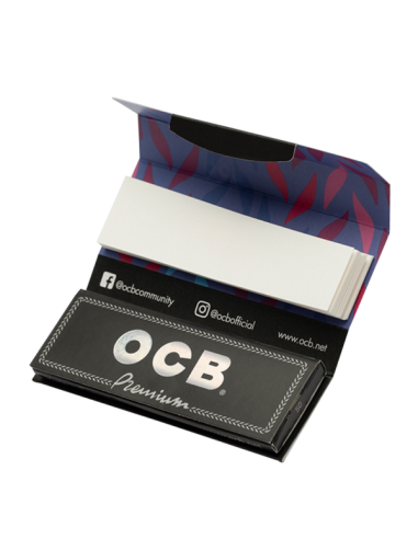 Papelillo OCB Negro Premium 1 1/4 +...