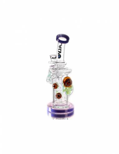 Bong Calvo Big Eye Recycler Azul 26cm