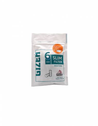 Filtro Gizeh Mentolado Slim con...