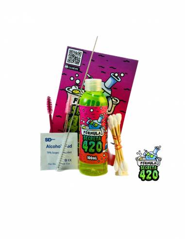 Kit limpiador de bongs Fórmula...