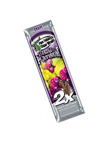 Blunt Wrap Double!! Platinum (2u)...