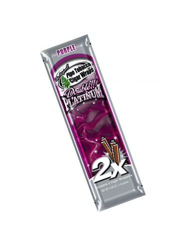 Blunt Wrap Double!! Platinum (2u)...