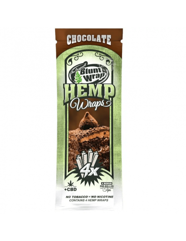 Blunt Hemp Wrap (4u) + Boquilla...