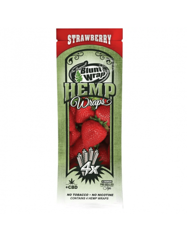 Blunt Hemp Wrap (4u) + Boquilla...