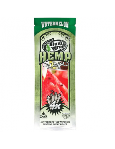 Blunt Hemp Wrap (4u) + Boquilla...
