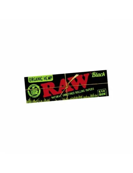 Papelillo RAW Black Organic...