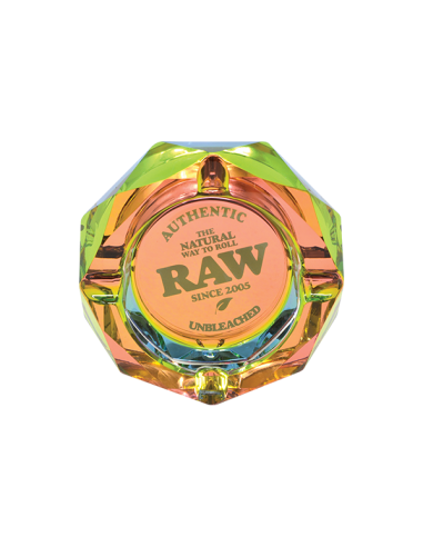 Cenicero RAW Vidrio (Dark Side/Rainbow)