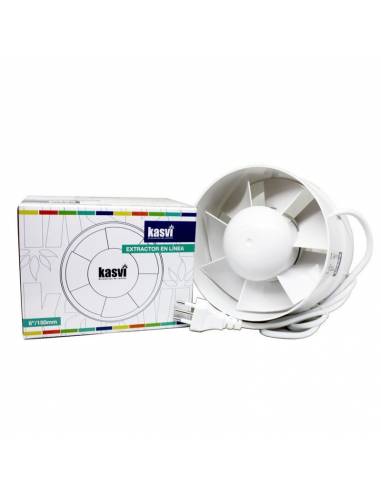 Extractor Tubular Kasvi 6" (150mm)