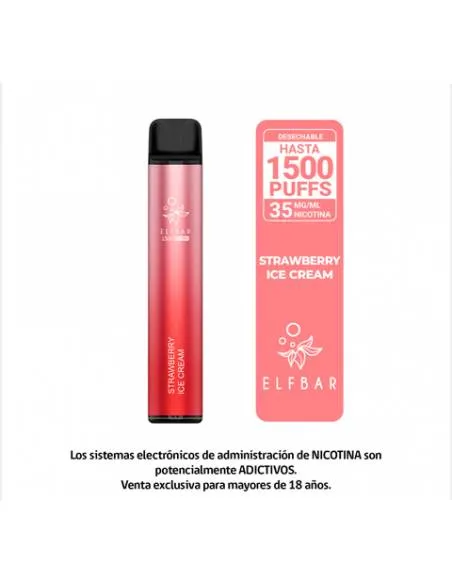 Vaporizador Elfbar P1500...