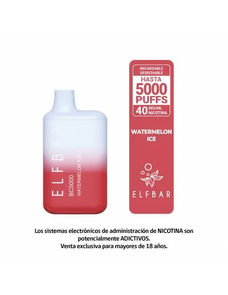 Vaporizador Elfbar P5000...