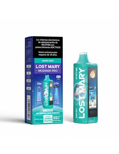 Vaporizador Lost Mary P20000 Miami...