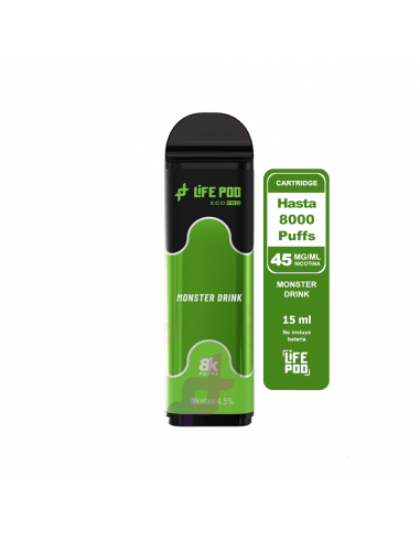 Recarga Vaporizador Life Pod P8000...