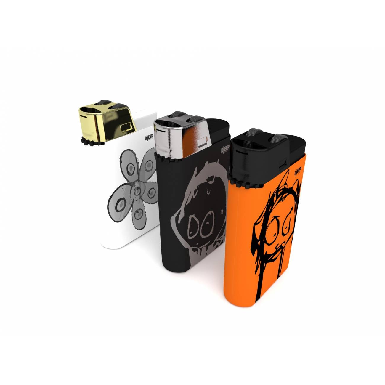 Encendedor Djeep (Diseño aleatorio)