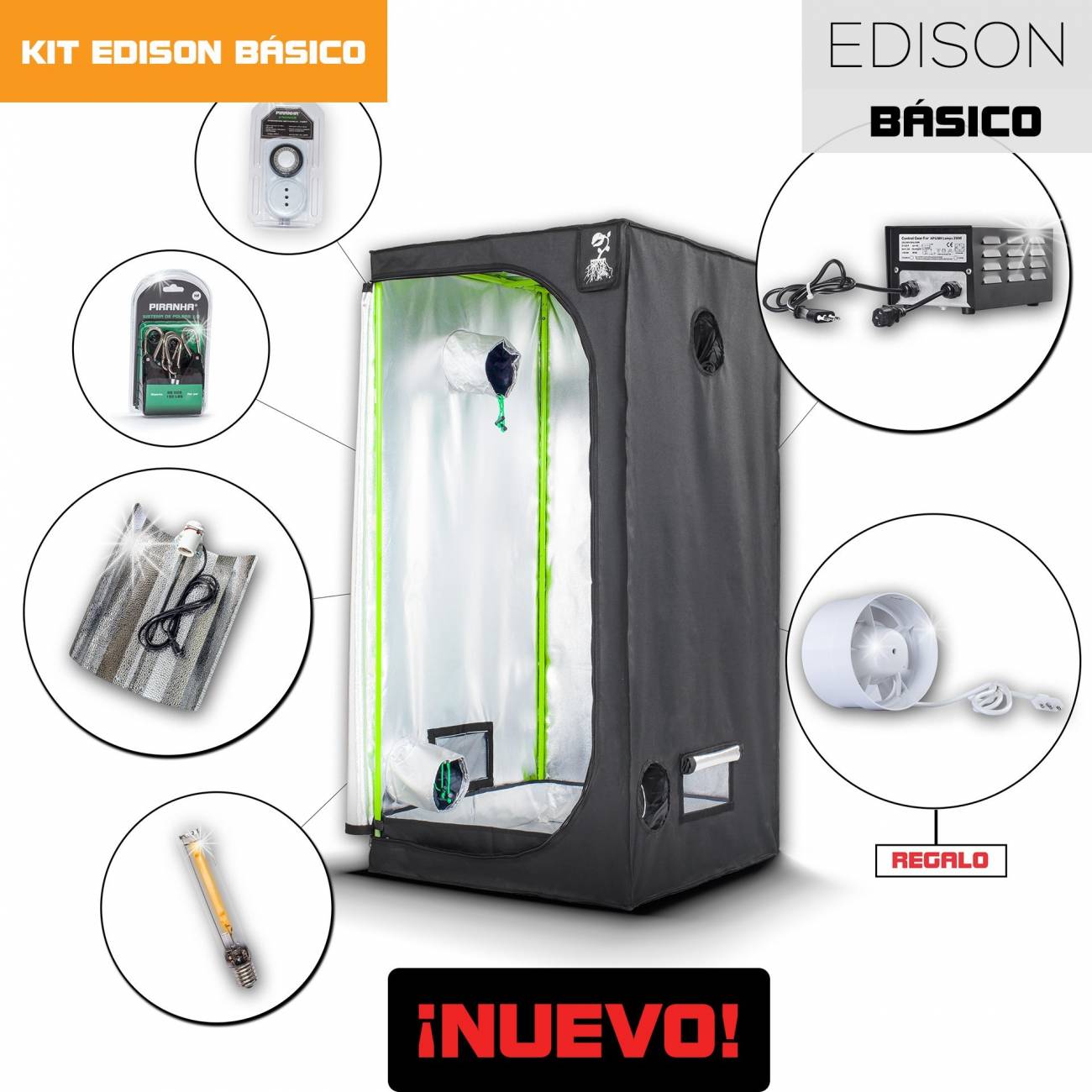 Kit Edison 80 - 250W Básico