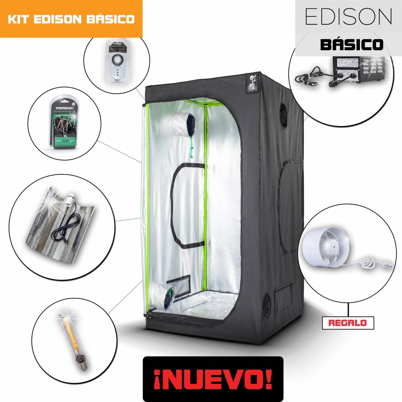 Kit Edison 100 - 400W Básico
